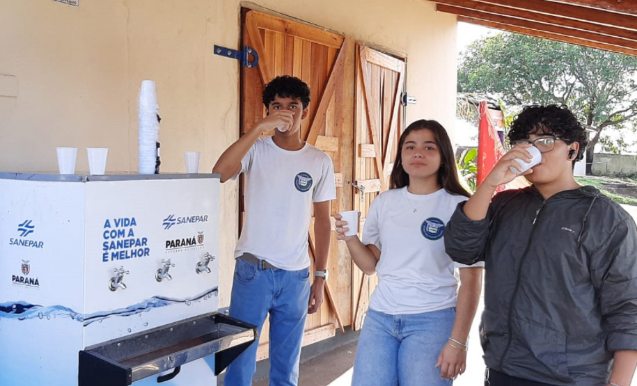 SANEPAR PONTOS GRATUITOS HIDRATAÇÃO EXPOUMUARAMA