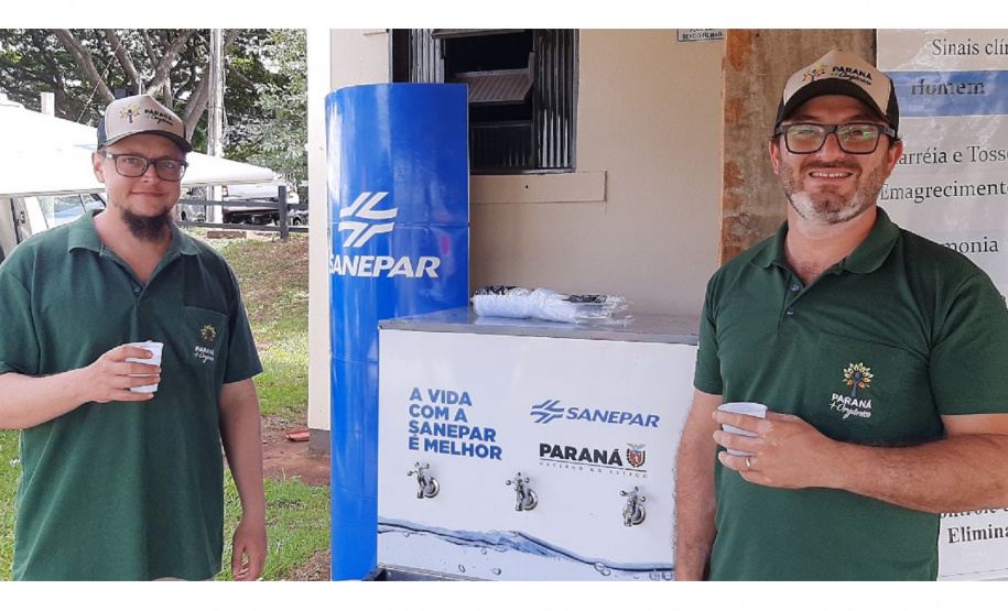 SANEPAR PONTOS GRATUITOS HIDRATAÇÃO EXPOUMUARAMA