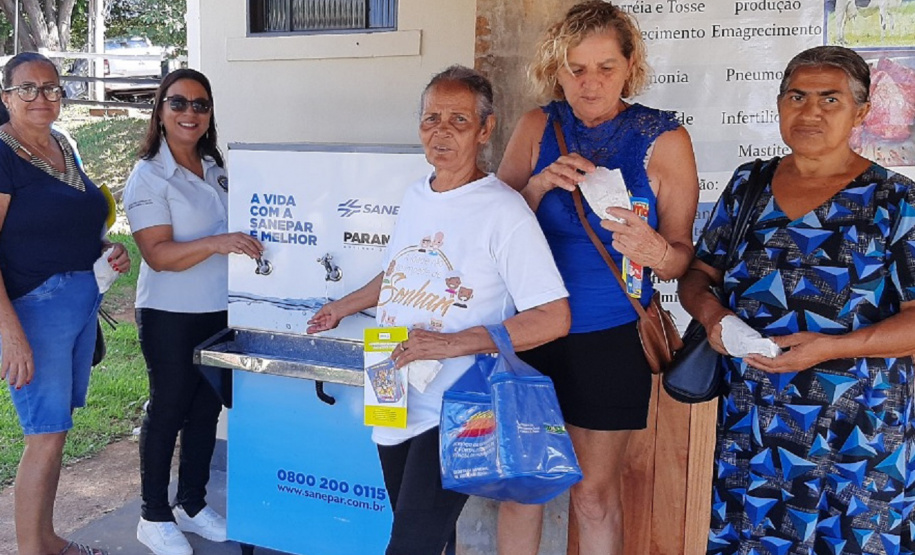 SANEPAR PONTOS GRATUITOS HIDRATAÇÃO EXPOUMUARAMA