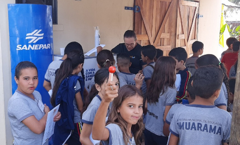 SANEPAR PONTOS GRATUITOS HIDRATAÇÃO EXPOUMUARAMA