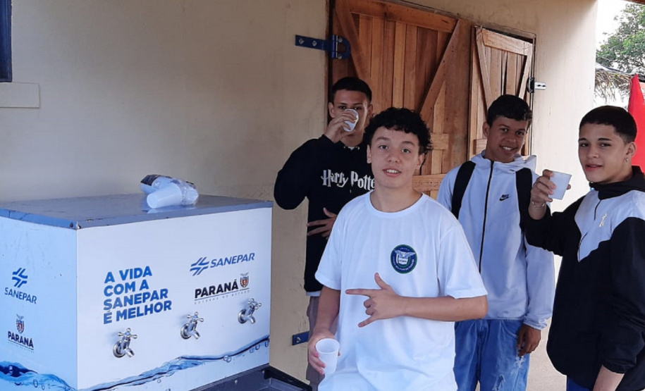 SANEPAR PONTOS GRATUITOS HIDRATAÇÃO EXPOUMUARAMA