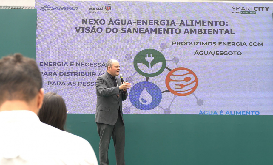 Sanepar destaca inovação e sustentabilidade no Smart City Expo Curitiba