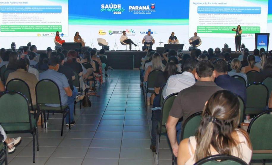 Saúde em Movimento: 3º Encontro Estadual do PlanificaSUS Paraná discute Segurança do Paciente e Imunização