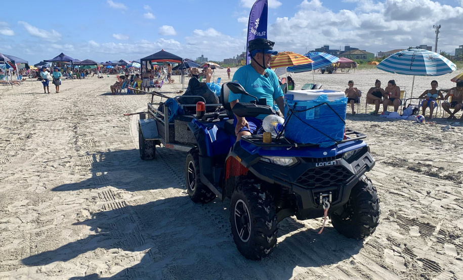 Limpeza diurna: aumento de 31,76% na coleta de lixo diurna em relação ao mesmo feriado prolongado de 2024 (Sanepar)