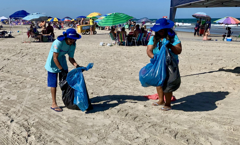 Limpeza diurna: aumento de 31,76% na coleta de lixo diurna em relação ao mesmo feriado prolongado de 2024 (Sanepar)