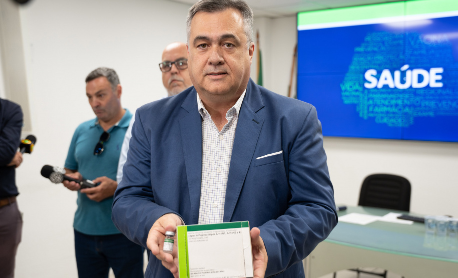 SESA REFORÇA IMPORTANCIA ADESÃO CAMPANHA VACINA GRIPE