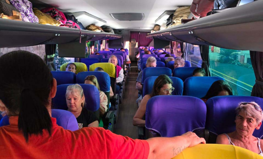 Com 63% de idosos, mais de 2,5 mil pessoas já participaram do Programa Paraná + Viagem