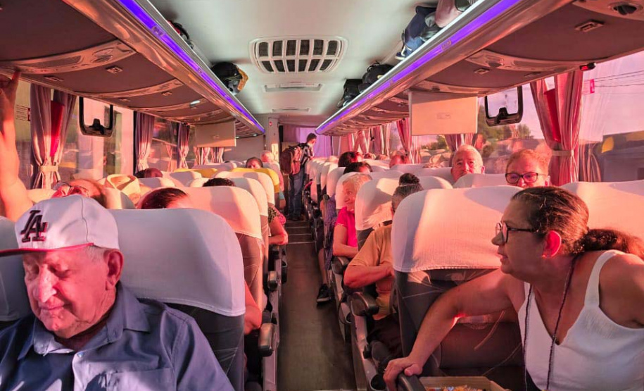 Com 63% de idosos, mais de 2,5 mil pessoas já participaram do Programa Paraná + Viagem