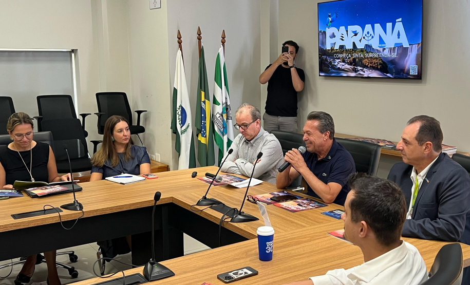 SETU Estado mostra resultados, ações e conquistas do turismo a mais de 100 empresários de Foz do Iguaçu