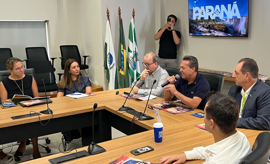 SETU Estado mostra resultados, ações e conquistas do turismo a mais de 100 empresários de Foz do Iguaçu