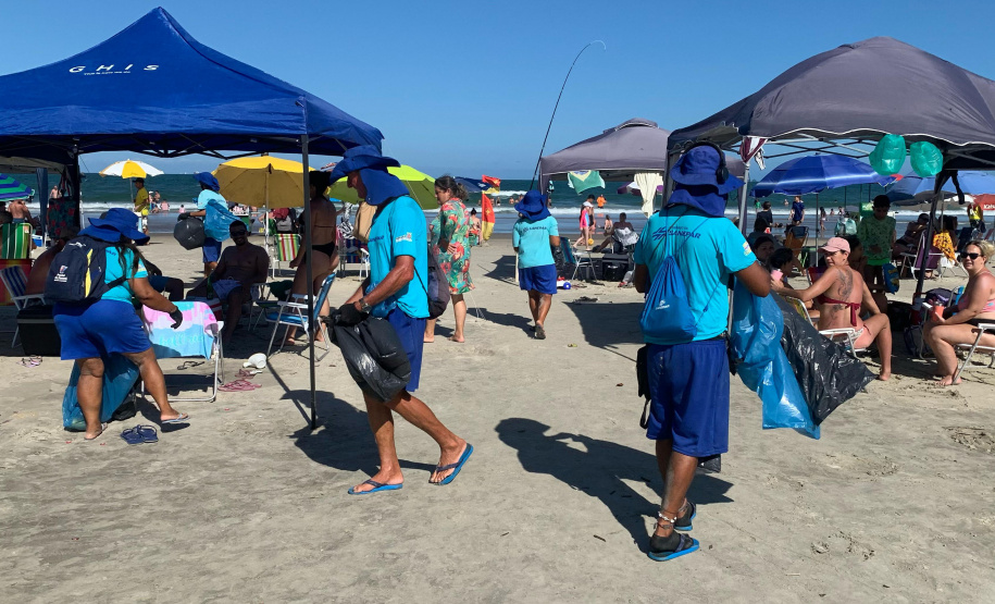 Limpeza diurna: aumento de 31,76% na coleta de lixo diurna em relação ao mesmo feriado prolongado de 2024 (Sanepar)