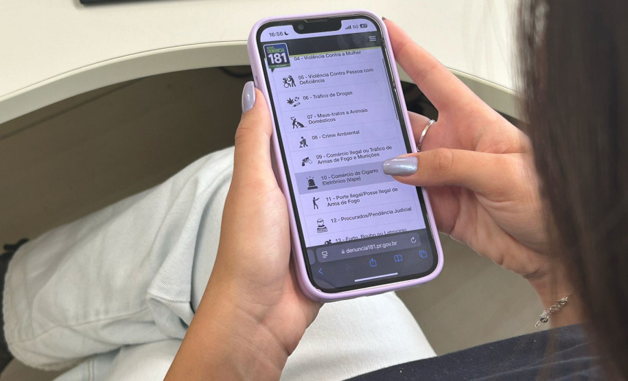 SESP DISQUE DENÚNCIA 181