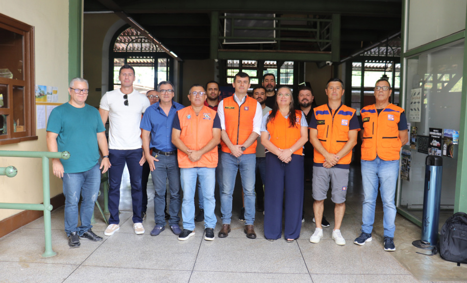 DEFESA CIVIL REUNIÃO FECAP LITORAL