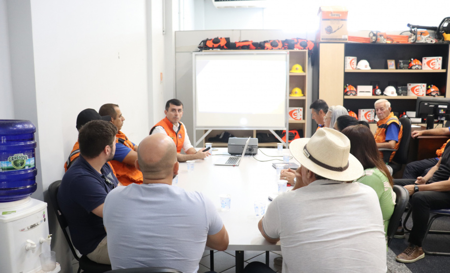 DEFESA CIVIL REUNIÃO FECAP LITORAL