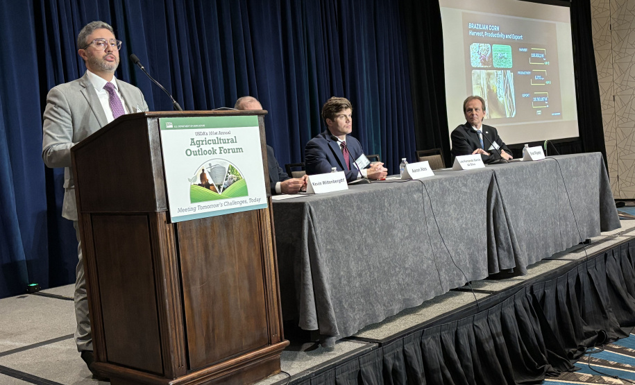 Portos do Paraná participa do Fórum Agrícola do governo dos Estados Unidos