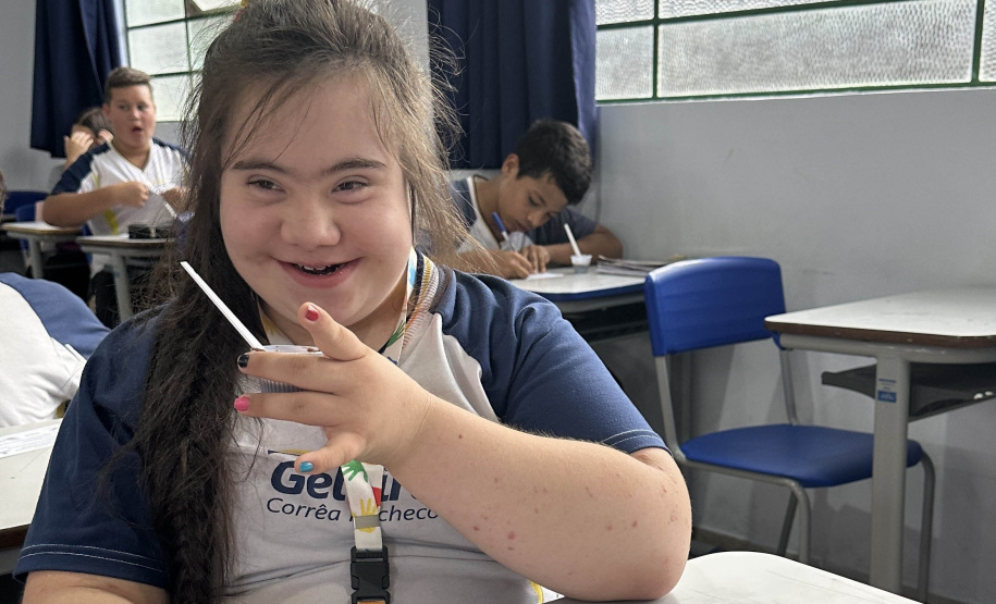 Estudantes do CE Gelvira Corrêa Pacheco avaliam a inclusão de novo alimento no cardápio escolar