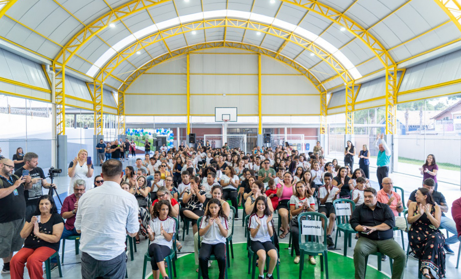 SEED NOVA QUADRA POLIESPORTIVA Colégio Estadual Marli Queiroz