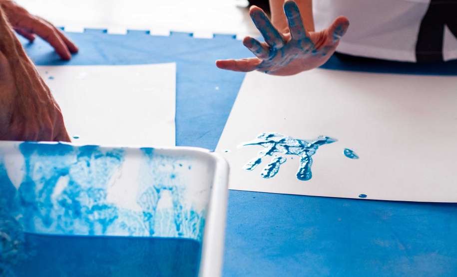 MON realiza oficina sensorial para bebês de 2 a 3 anos