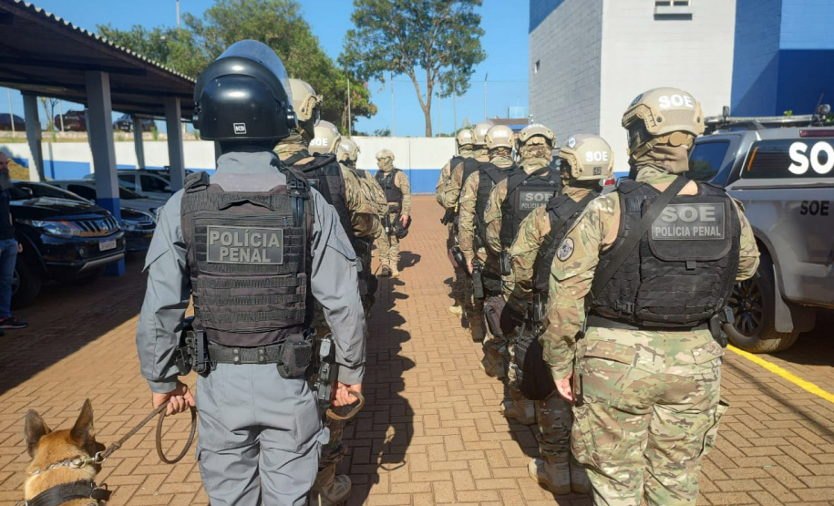 Operação Mute: PPPR deflagra ações de combate ao uso ilícito de celulares em nove unidades penais