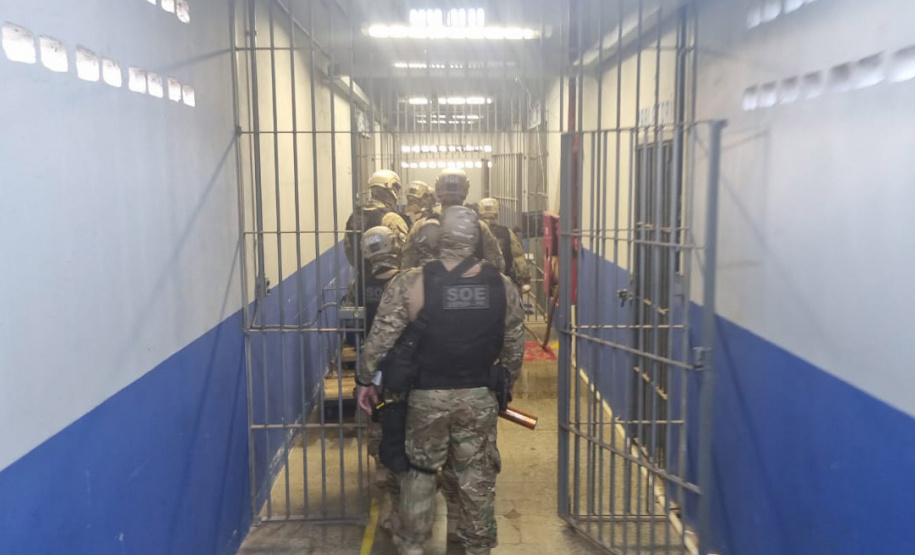 Operação Mute: PPPR deflagra ações de combate ao uso ilícito de celulares em nove unidades penais