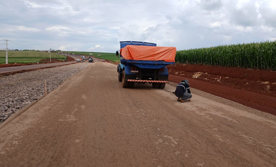 Duplicação de rodovia em Toledo mantém bom ritmo de trabalhos