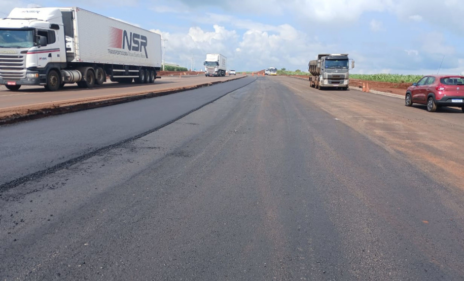 Duplicação de rodovia em Toledo mantém bom ritmo de trabalhos