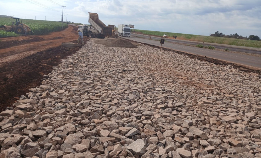 Duplicação de rodovia em Toledo mantém bom ritmo de trabalhos