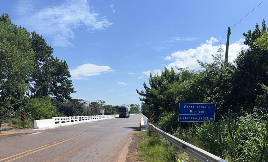DER/PR restaura pista de ponte sobre o Rio Ivaí entre Rondon e Paraíso do Norte