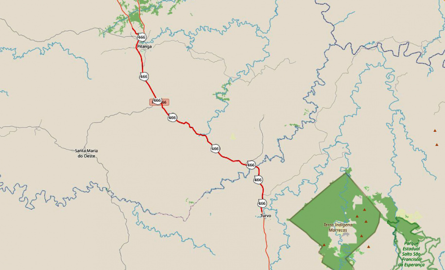 Contratada duplicação da rodovia entre Pitanga e Turvo por R$ 514 milhões