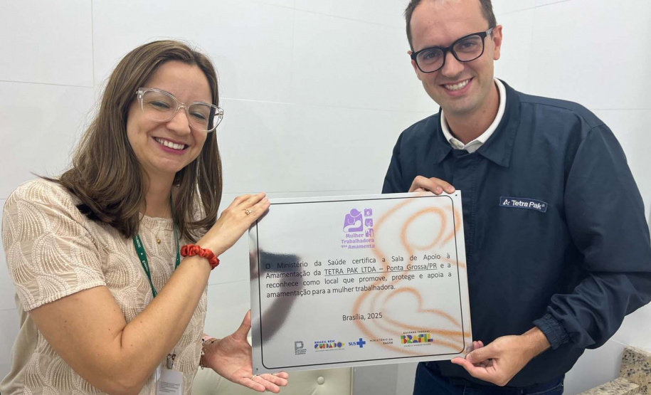 Paraná certifica mais uma sala de apoio à amamentação na região dos Campos Gerais