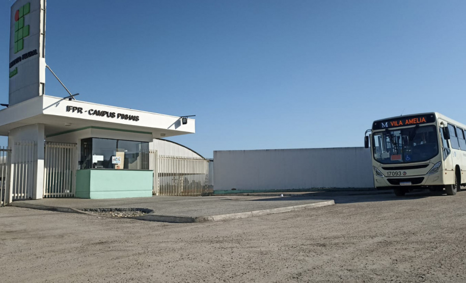 Amep anuncia ampliação de horários de ônibus em Pinhais para atender IFPR