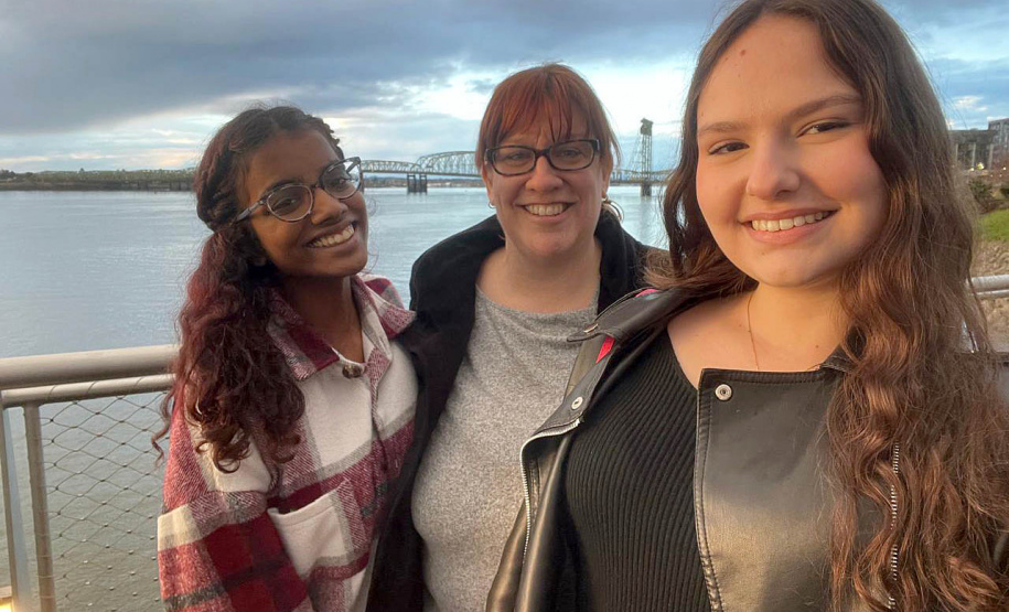 Maria Augusta Fávaro Pereira, de Campo Mourão, viajou para os Estados Unidos pelo Ganhando o Mundo.