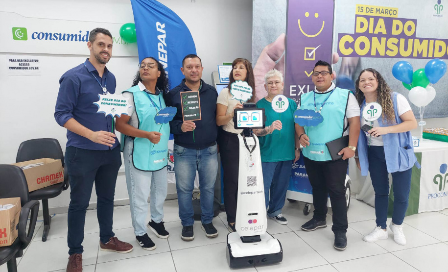 Dia Internacional do Consumidor: Sanepar participa de evento no Procon, em Curitiba