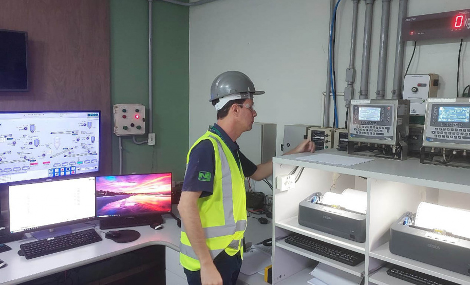 O Instituto de Pesos e Medidas do Paraná realiza o controle metrológico das balanças do Porto de Paranaguá