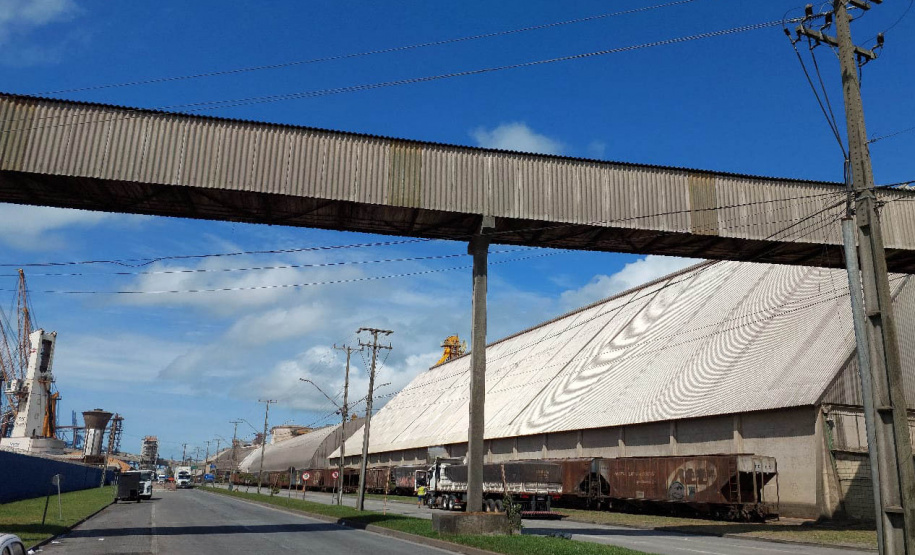 O Instituto de Pesos e Medidas do Paraná realiza o controle metrológico das balanças do Porto de Paranaguá