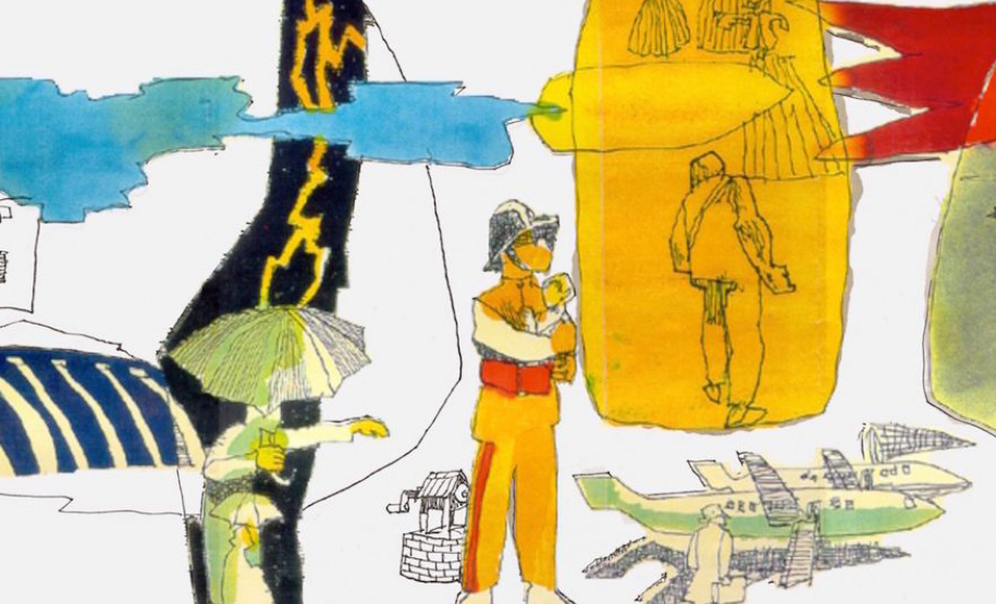 NA SEMANA DE ANIVERSÁRIO DE POTY LAZAROTTO, ARTISTAS QUE EXECUTARAM OBRAS DELE VISITAM MURAL DO SIMEPAR