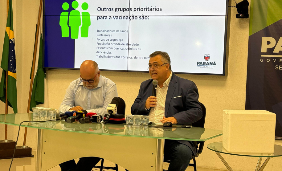 SESA REFORÇA IMPORTANCIA ADESÃO CAMPANHA VACINA GRIPE