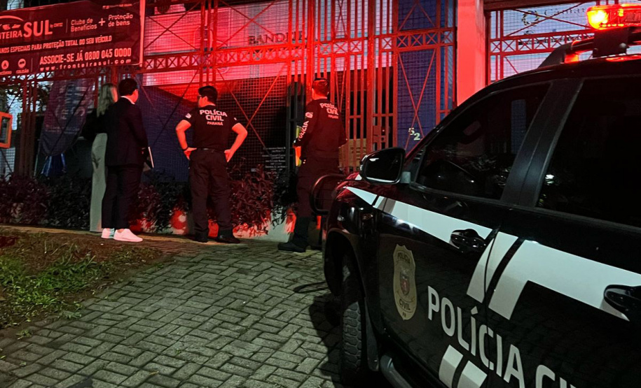 PCPR cumpre nove mandados em operação que investiga desvio de R$ 2,5 milhões em Cascavel