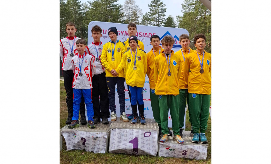 Paranaenses conquistam 11 medalhas em mundial escolar realizado na Sérvia