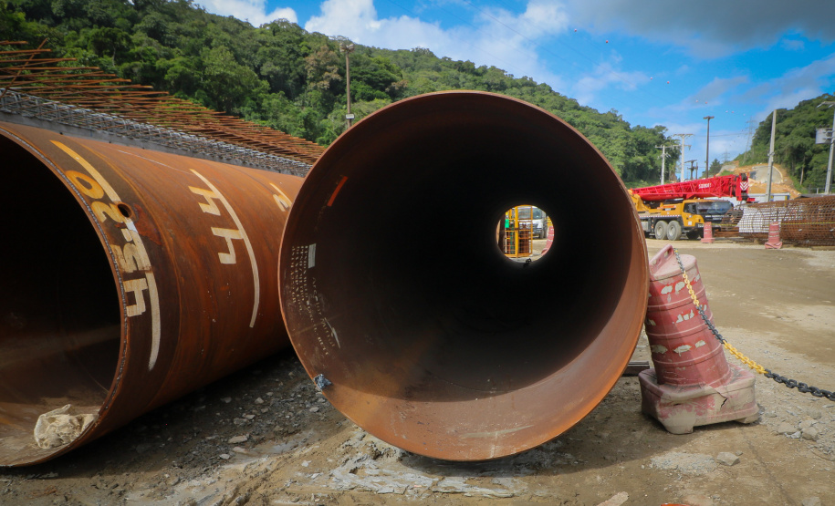 Dia do Trabalhador: as mãos que constroem a Ponte de Guaratuba - 30/04/2025 - Foto: Geraldo Bubniak/AEN