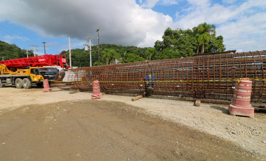 Dia do Trabalhador: as mãos que constroem a Ponte de Guaratuba - 30/04/2025 - Foto: Geraldo Bubniak/AEN