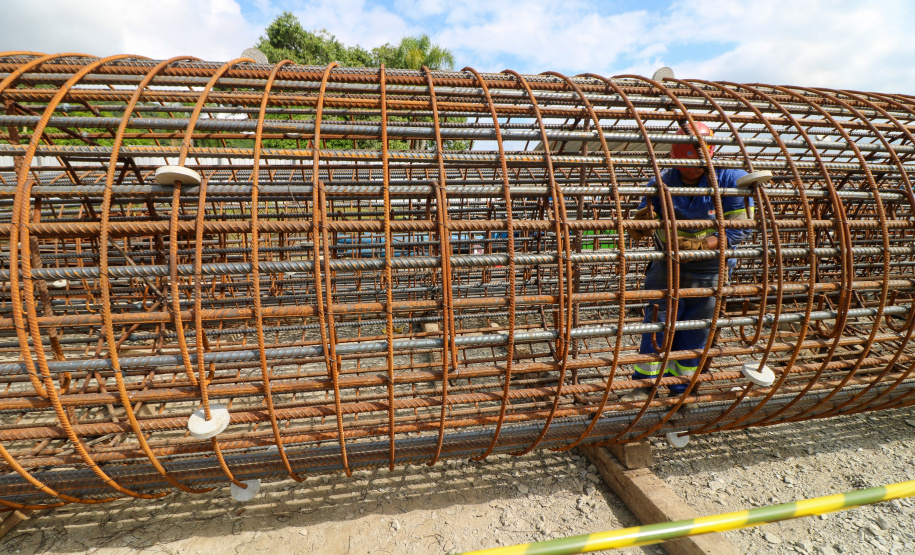 Dia do Trabalhador: as mãos que constroem a Ponte de Guaratuba - 30/04/2025 - Foto: Geraldo Bubniak/AEN