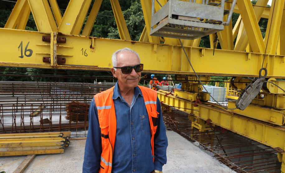 Dia do Trabalhador: as mãos que constroem a Ponte de Guaratuba - 30/04/2025 - Foto: Geraldo Bubniak/AEN