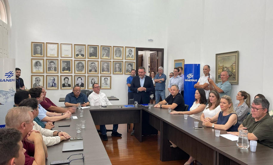Sanepar e Prefeitura anunciam obra de novo sistema de abastecimento de água para área rural da Lapa
