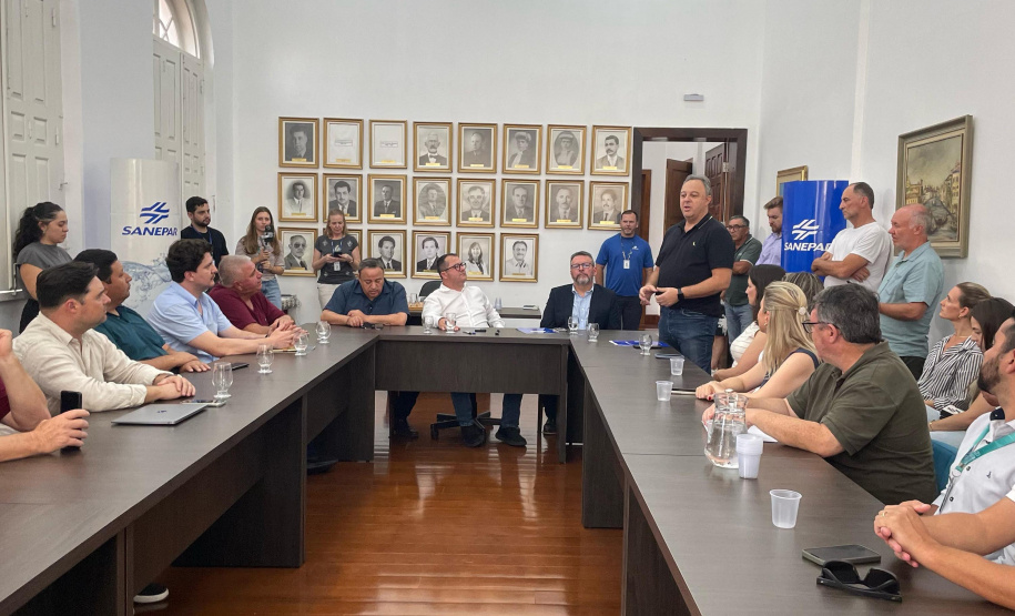 Sanepar e Prefeitura anunciam obra de novo sistema de abastecimento de água para área rural da Lapa