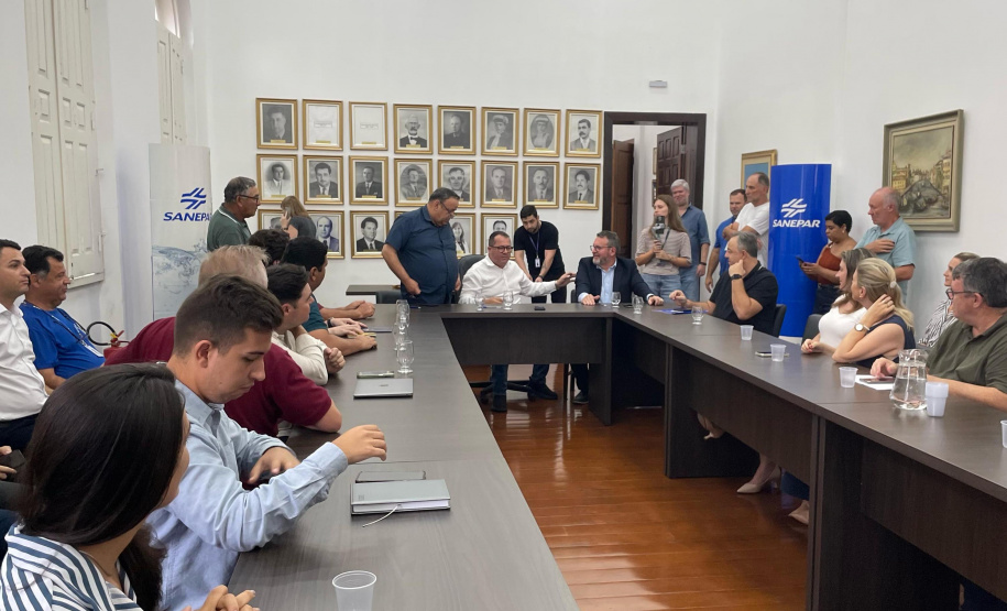 Sanepar e Prefeitura anunciam obra de novo sistema de abastecimento de água para área rural da Lapa