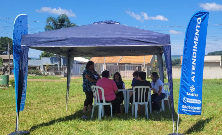 Equipes comerciais da Sanepar farão atendimento em bairros de Ponta Grossa neste sábado