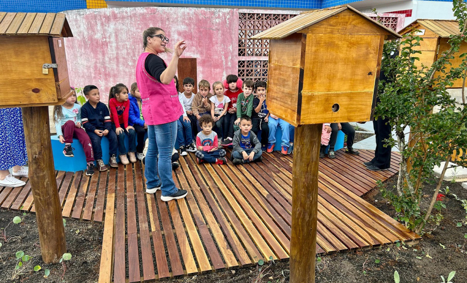 SANEPAR leva projetos de educação ambiental para escolas de General Carneiro