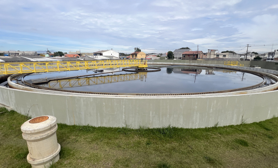 Obras na ETE Atuba Sul chegam à etapa final com eficiência e inovabilidade