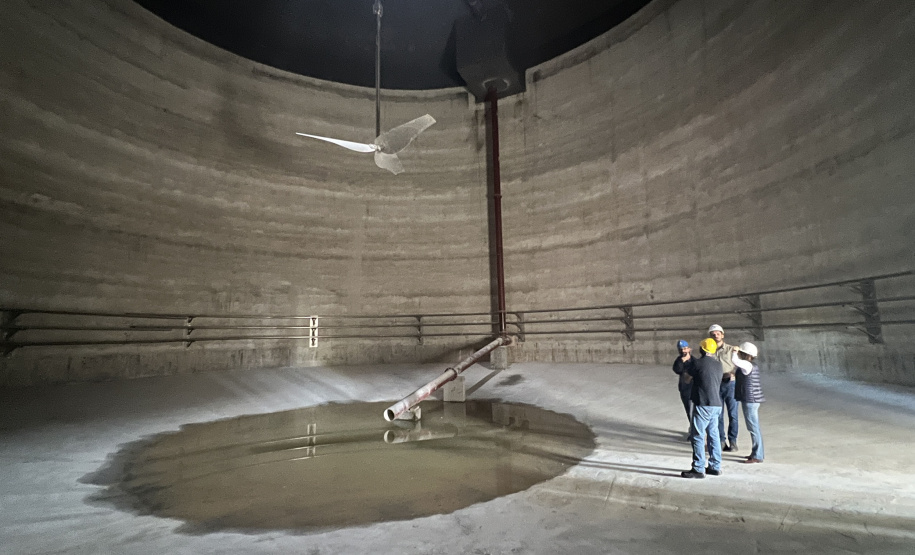 Obras na ETE Atuba Sul chegam à etapa final com eficiência e inovabilidade